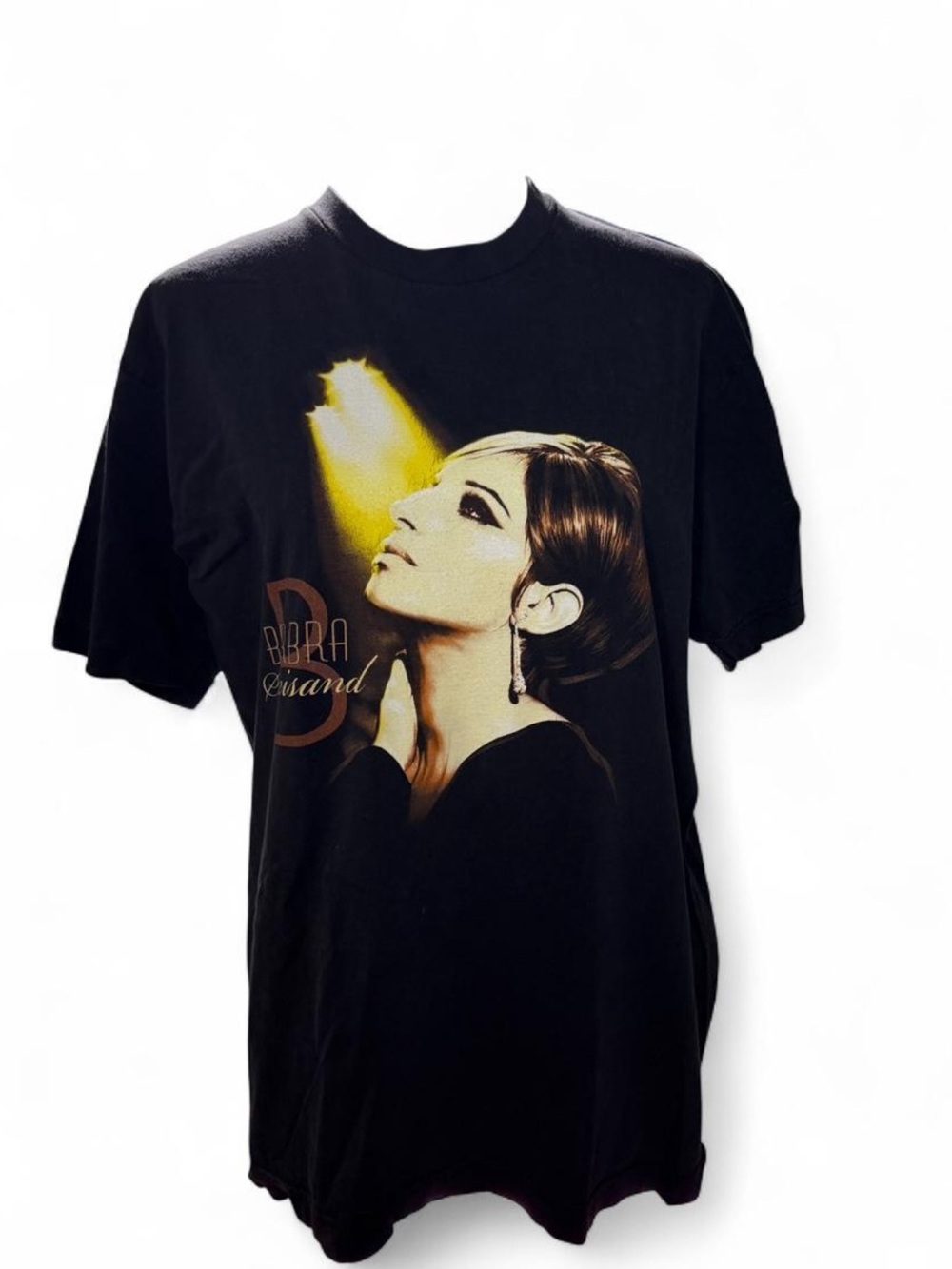 (823-1) Vintage Barbra Streisand 2006 Concert Tour Tee Large